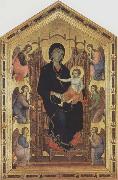 Duccio di Buoninsegna Madonna and Child with Angels painting